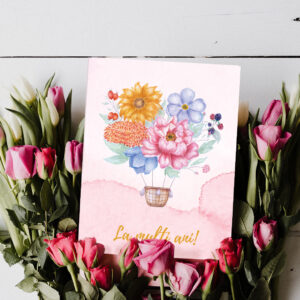 Felicitare flori